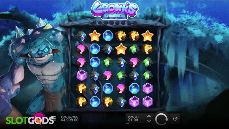 Gronk's Gems Slot - Screenshot 