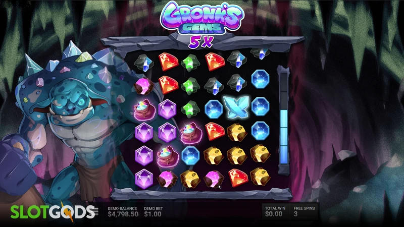 Gronk's Gems Slot - Screenshot 3