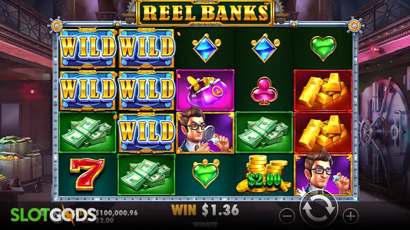 Reel Banks Slot - Screenshot 1
