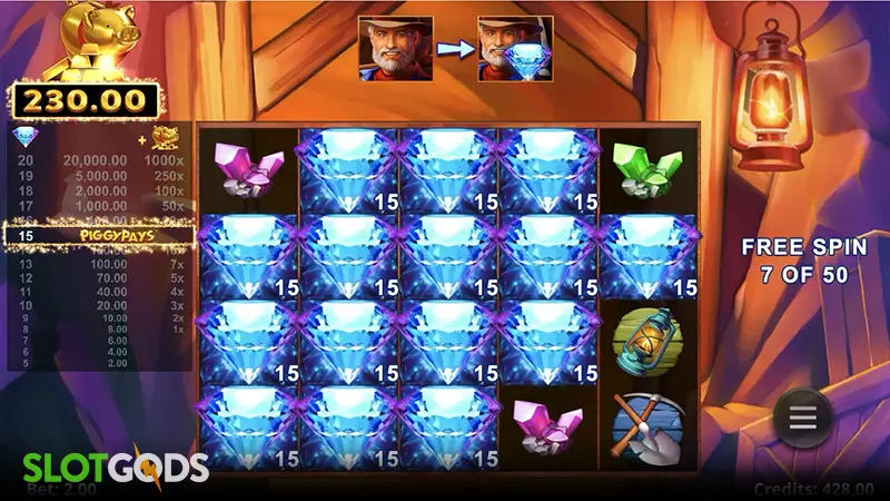 Diamond Discovery Slot - Screenshot 3