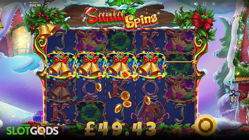 Santa Spins Slot - Screenshot 2