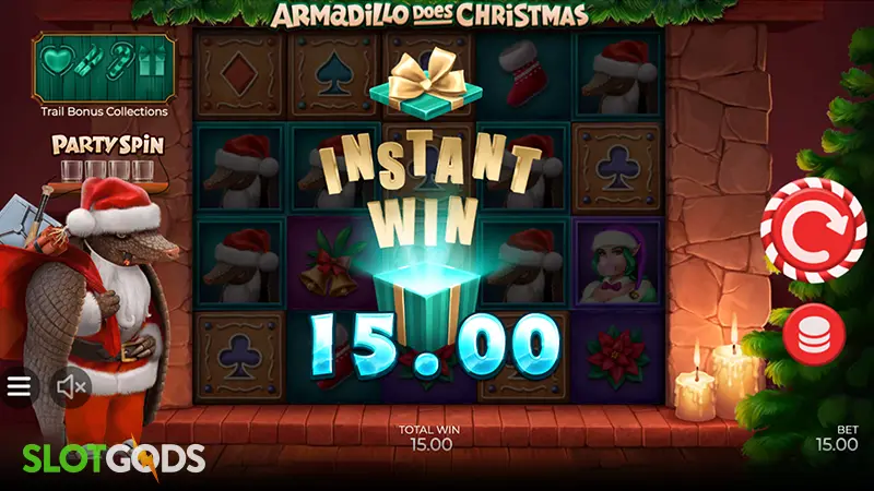 Armadillo Does Christmas Slot - Screenshot 2