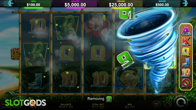 Stellar Cash Blown Away Slot - Screenshot 2