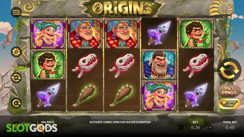 Origins Slot - Screenshot 1