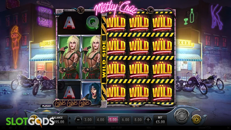 Mötley Crüe Slot - Screenshot 2