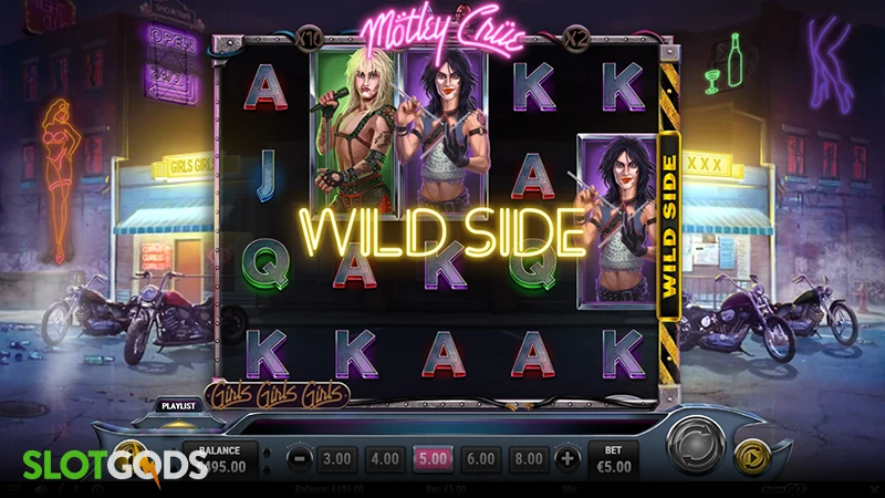 Mötley Crüe Slot - Screenshot 3