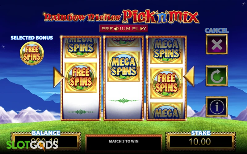 Rainbow Riches Pick 'n' Mix Slot - Screenshot 4