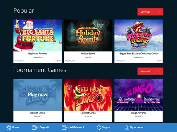 Fun Casino Desktop Screenshot 1