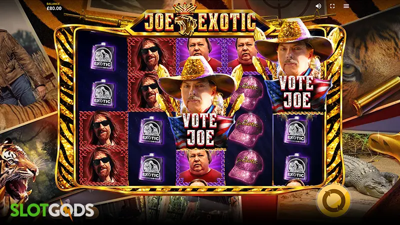 Joe Exotic Slot - Screenshot 1