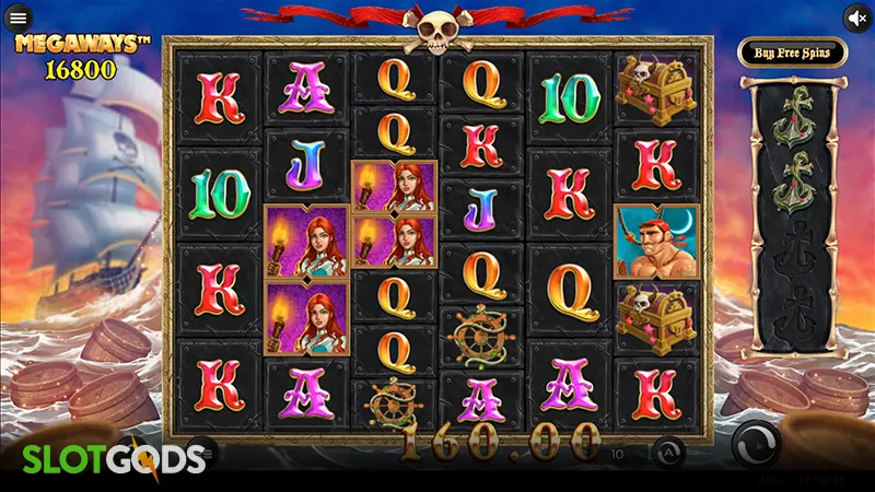 Pirate Kingdom Megaways Slot - Screenshot 
