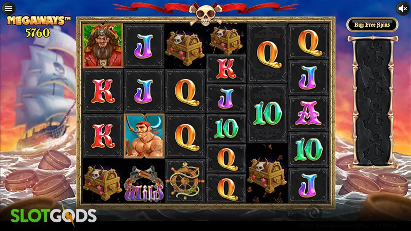 Pirate Kingdom Megaways Slot - Screenshot 2
