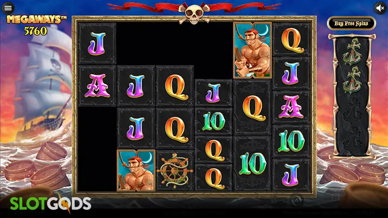 Pirate Kingdom Megaways Slot - Screenshot 3