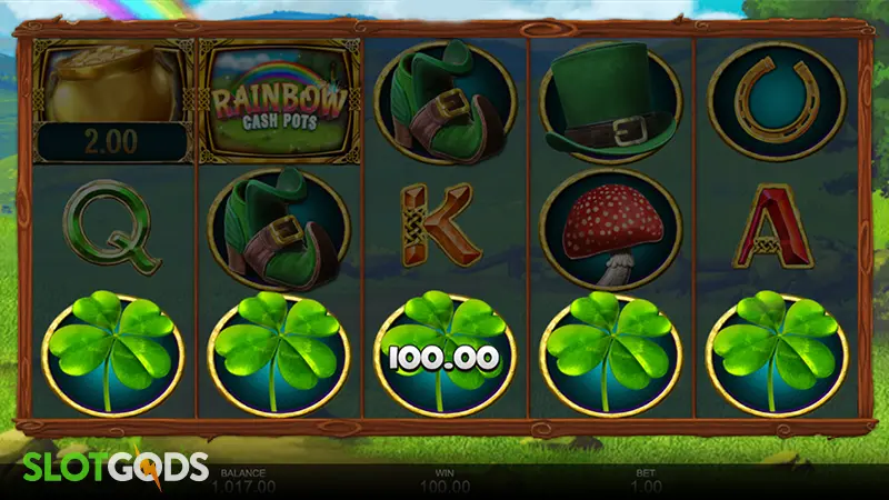 Rainbow Cash Pots Slot - Screenshot 