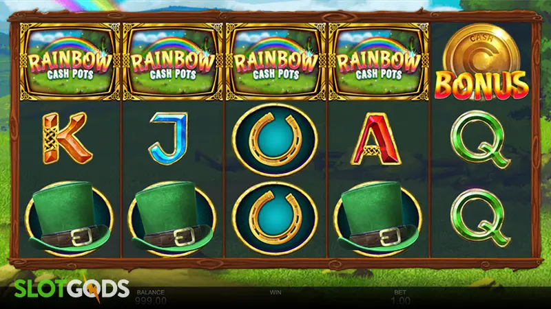 Rainbow Cash Pots Slot - Screenshot 2