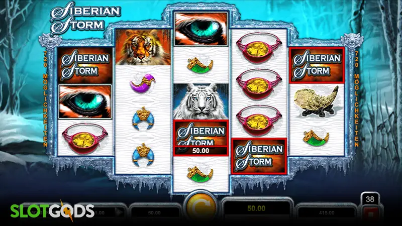 Siberian Storm Slot - Screenshot 3