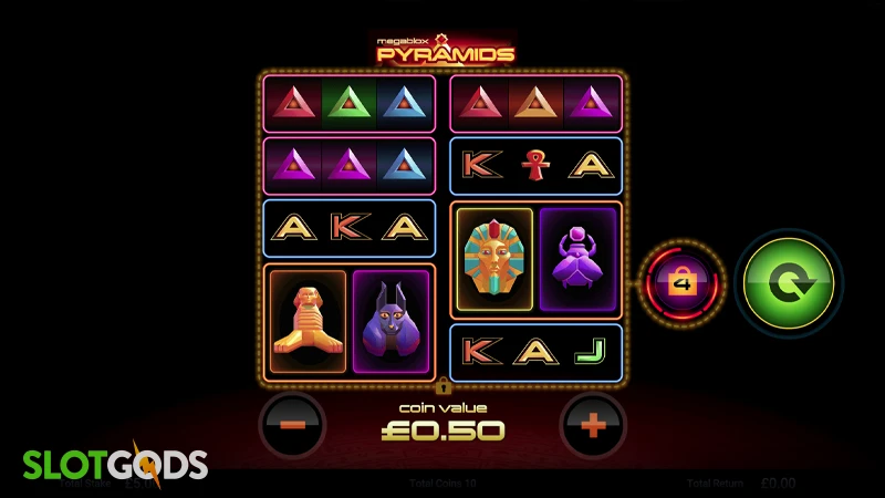 Megablox Pyramids Slot - Screenshot 2