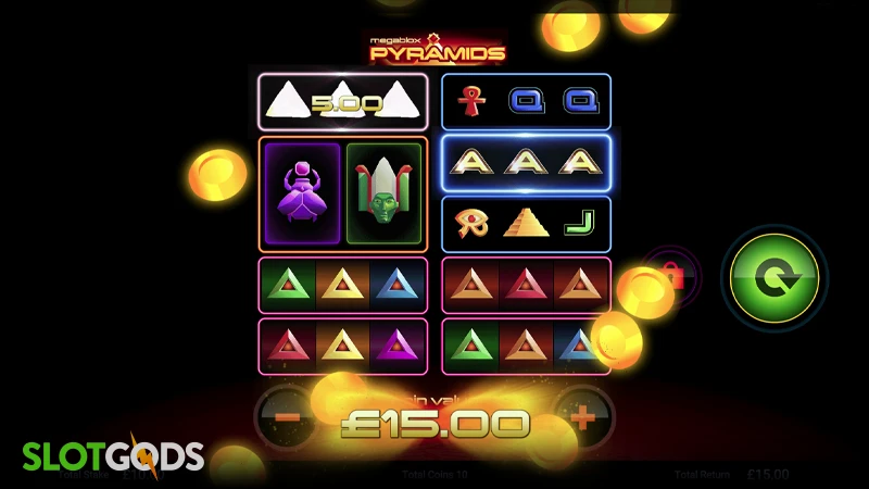 Megablox Pyramids Slot - Screenshot 3