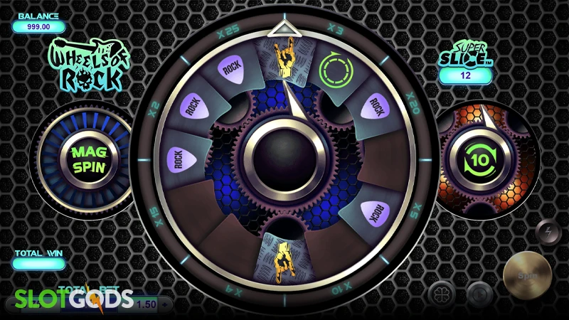 Wheels of Rock Slot - Screenshot 