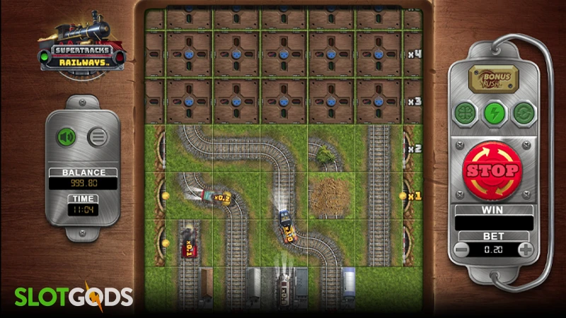 SuperTracks Railways Slot - Screenshot 1