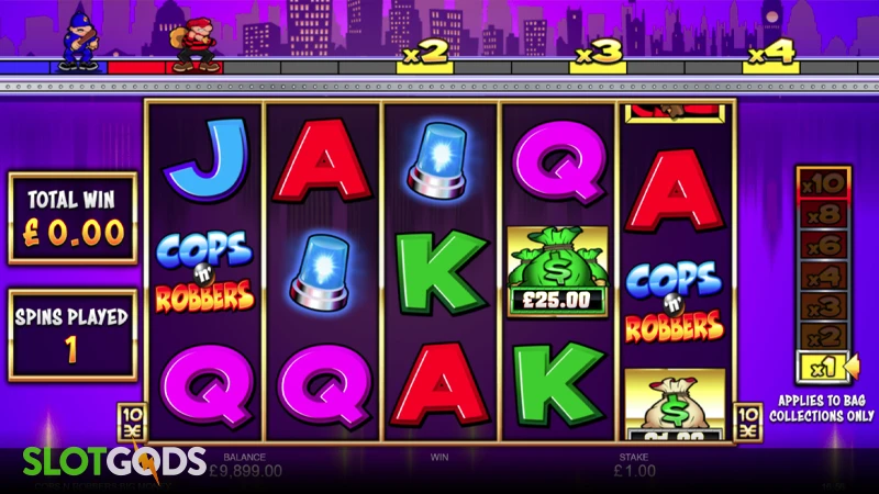 Cops 'n' Robbers Big Money Slot - Screenshot 2