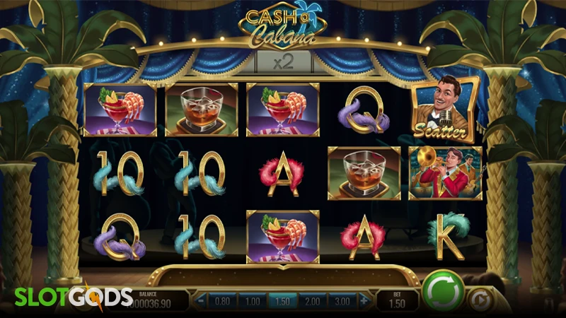 Cash-a-Cabana Slot - Screenshot 