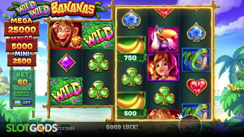 Wild Wild Bananas Slot - Screenshot 2