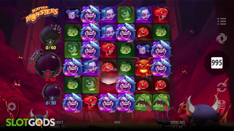 Scatter Monsters Slot - Screenshot 