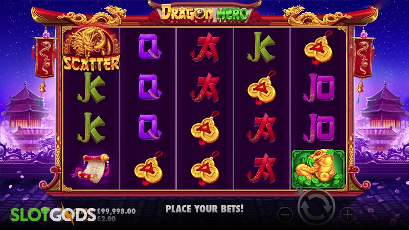 Dragon Hero Slot - Screenshot 1