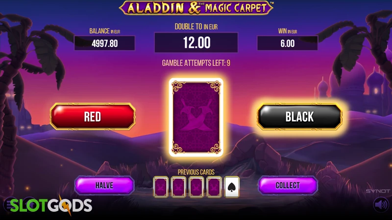 Aladdin and The Magic Carpet Slot - Screenshot 3