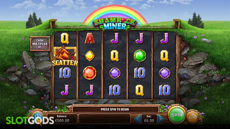 Shamrock Miner Slot - Screenshot 1