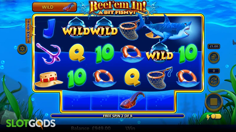 Reel 'Em In! A Bit Fishy Slot - Screenshot 2