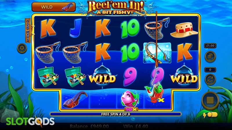 Reel 'Em In! A Bit Fishy Slot - Screenshot 3