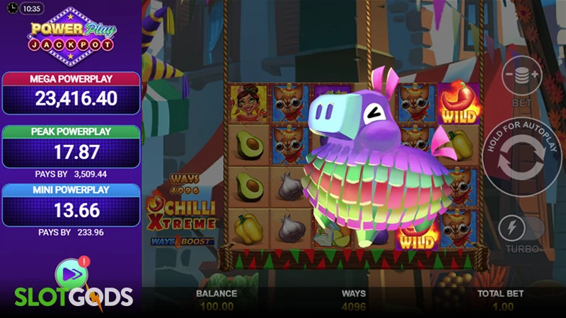 Chilli Xtreme PowerPlay Jackpot Slot - Screenshot 3