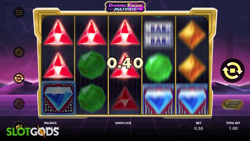Diamond Stacker Multipays Slot - Screenshot 3