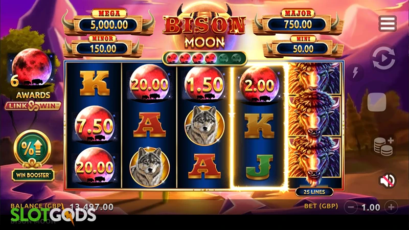 Bison Moon Slot - Screenshot 2