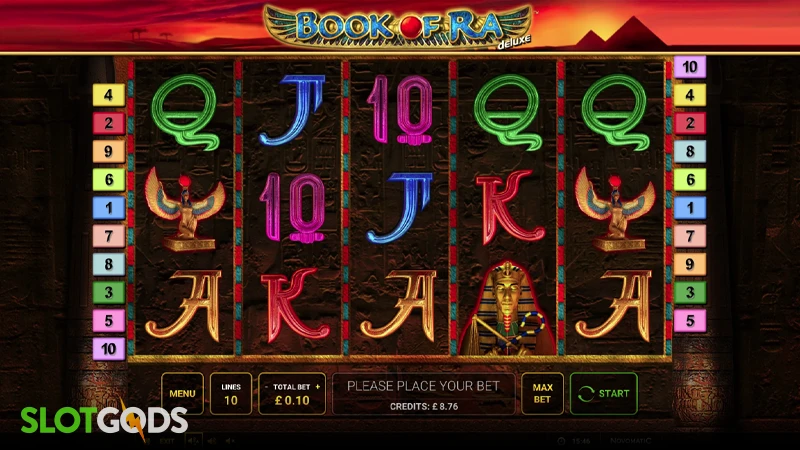 Book of Ra Deluxe Slot - Screenshot 2