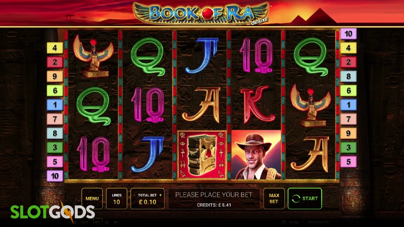 Book of Ra Deluxe Slot - Screenshot 3