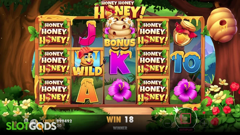 Honey Honey Honey Slot - Screenshot 2