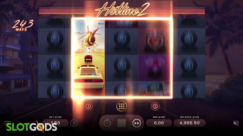 Hotline 2 Slot - Screenshot 2