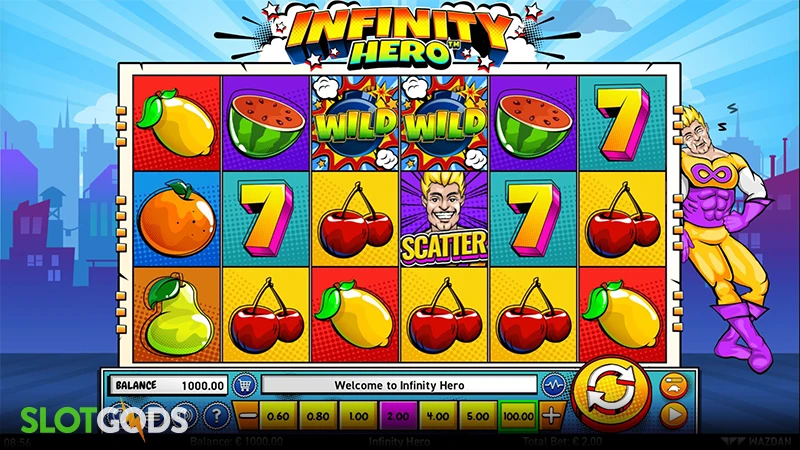 Infinity Hero™ Slot - Screenshot 1