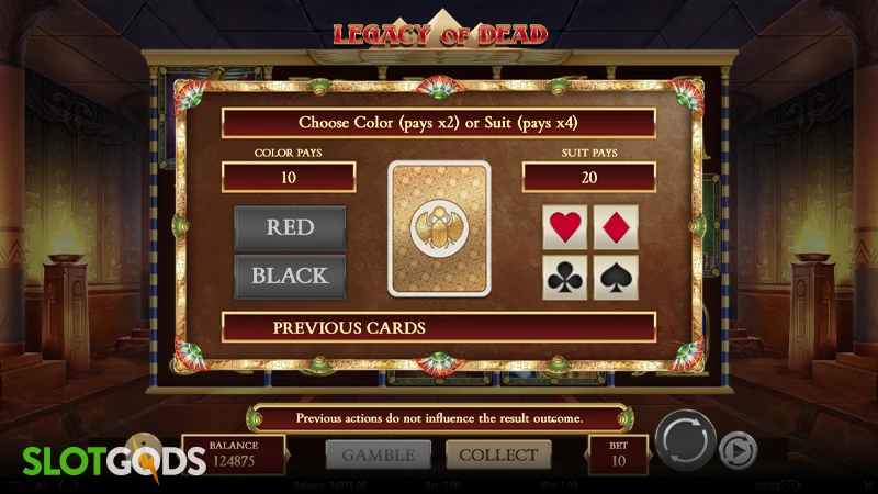 Legacy of Dead Slot - Screenshot 3