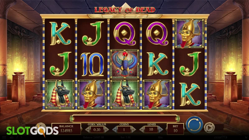 Legacy of Dead Slot - Screenshot 1