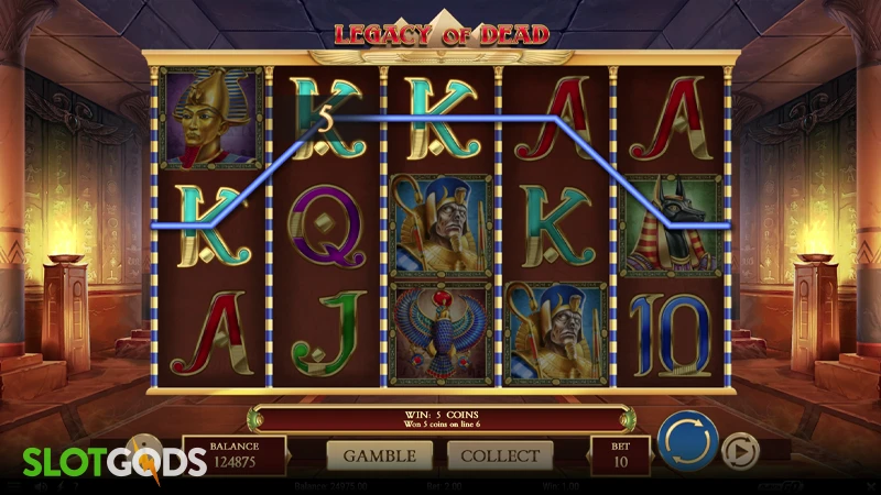 Legacy of Dead Slot - Screenshot 2