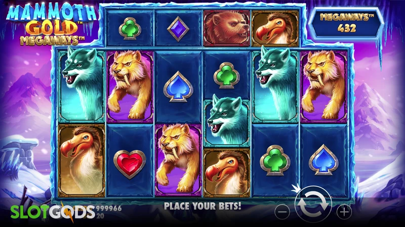 Mammoth Gold Megaways Slot - Screenshot 1