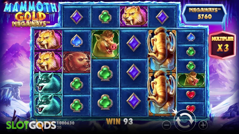 Mammoth Gold Megaways Slot - Screenshot 4