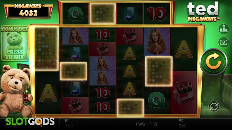 Ted Megaways Slot - Screenshot 2