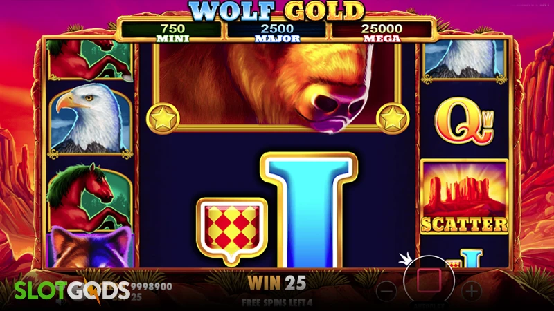 Wolf Gold Slot - Screenshot 3