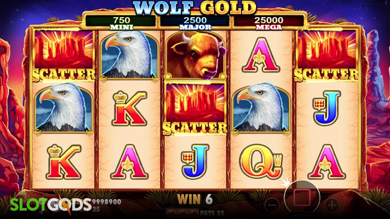 Wolf Gold Slot - Screenshot 2