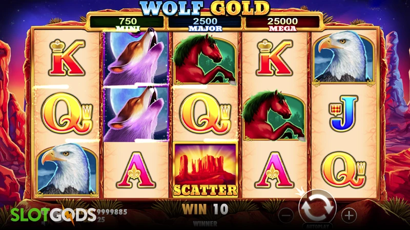 Wolf Gold Slot - Screenshot 4