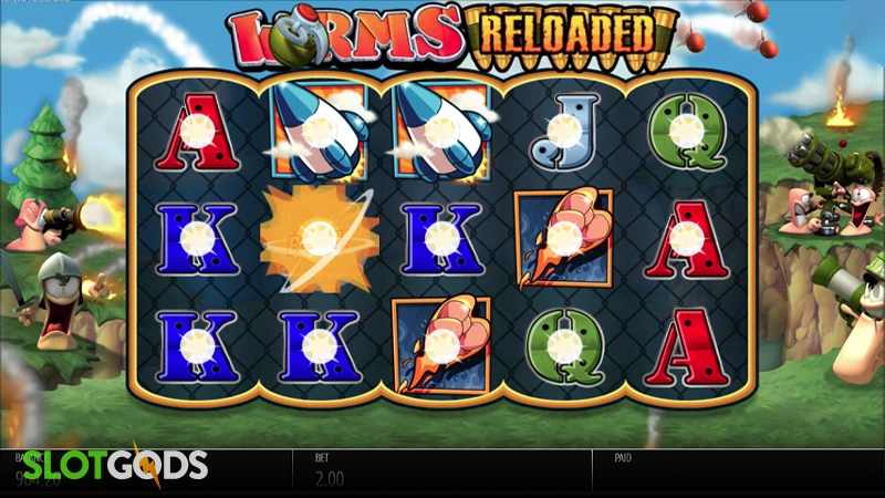 Worms Reloaded Slot - Screenshot 4